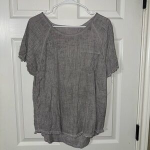 Gray Women's Top